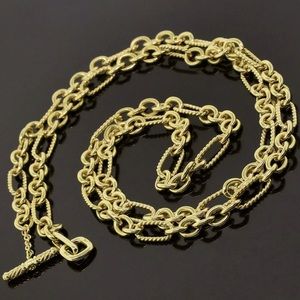 david yurman necklace 18k